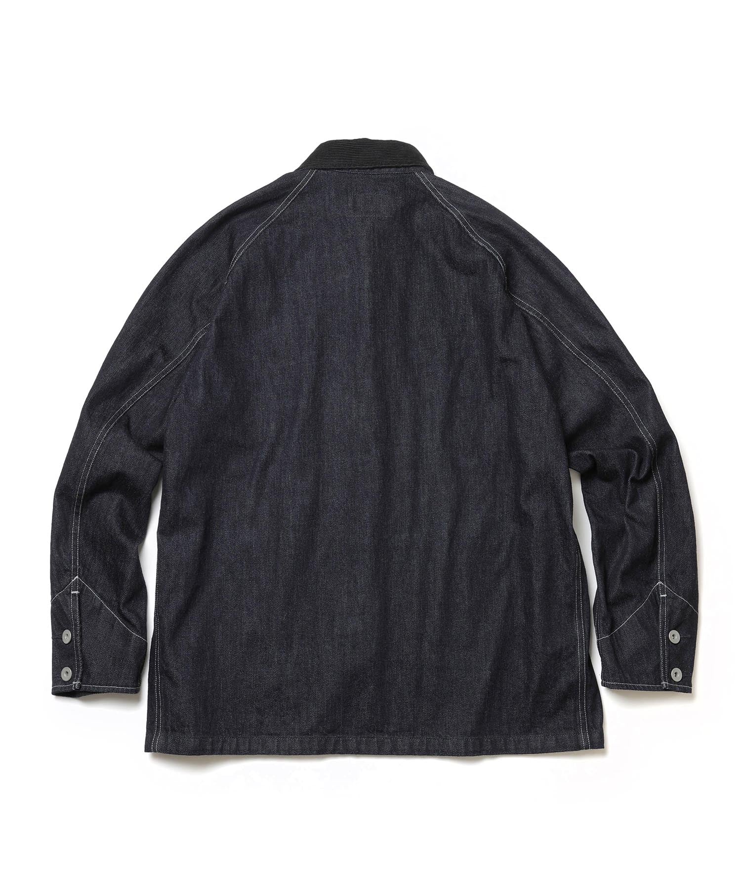 RINSE WASH 12oz CRUNCH DEINIM / 5-BUTTON COVERALL / M253114