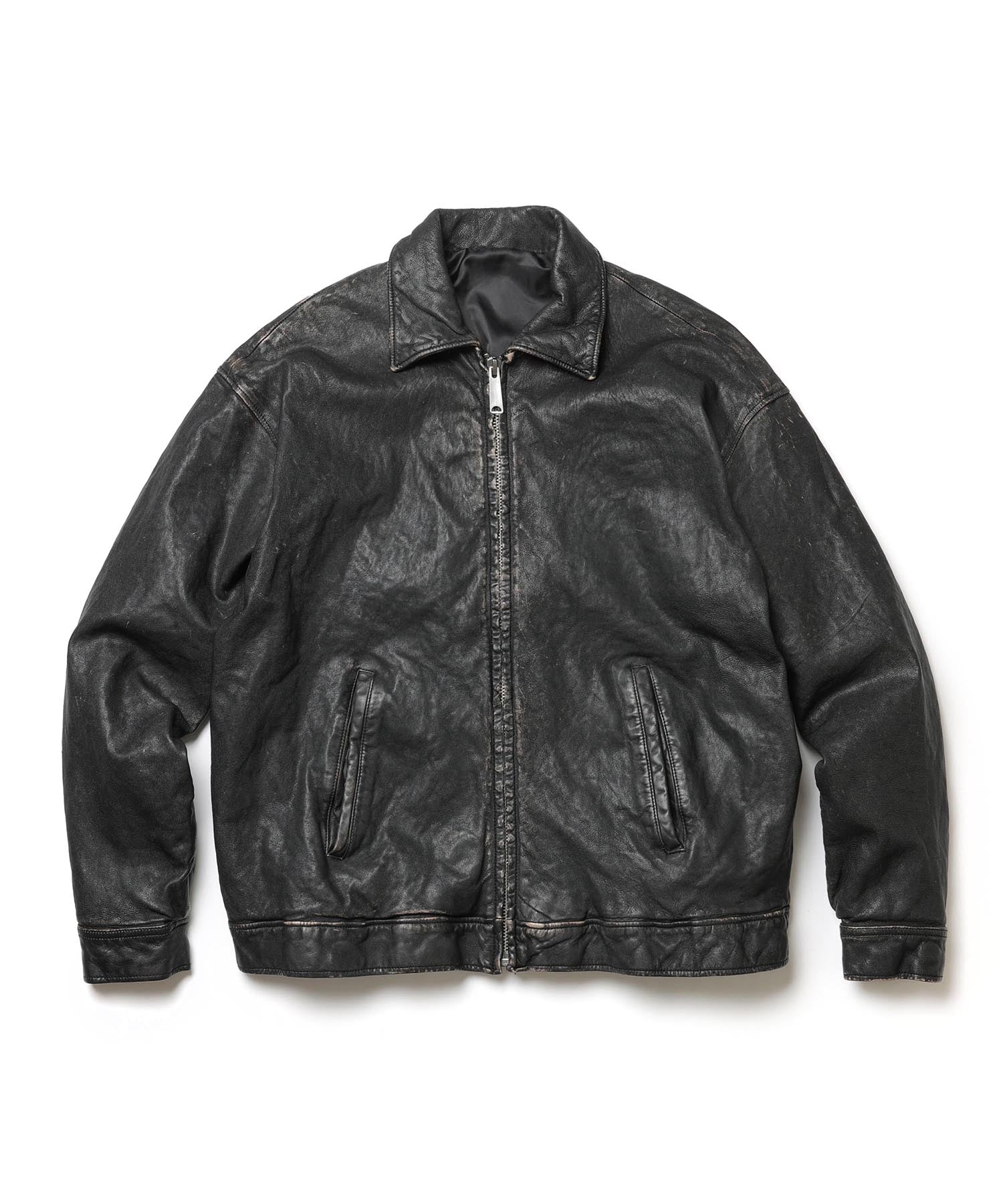 VINTAGE CRAFT SHEEP LEATHER / OVERSIZE RIDERS / M253122 – MR.OLIVE