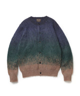 GRADATION MOHAIR KNIT / 6-BUTTON CARDIGAN / M253139