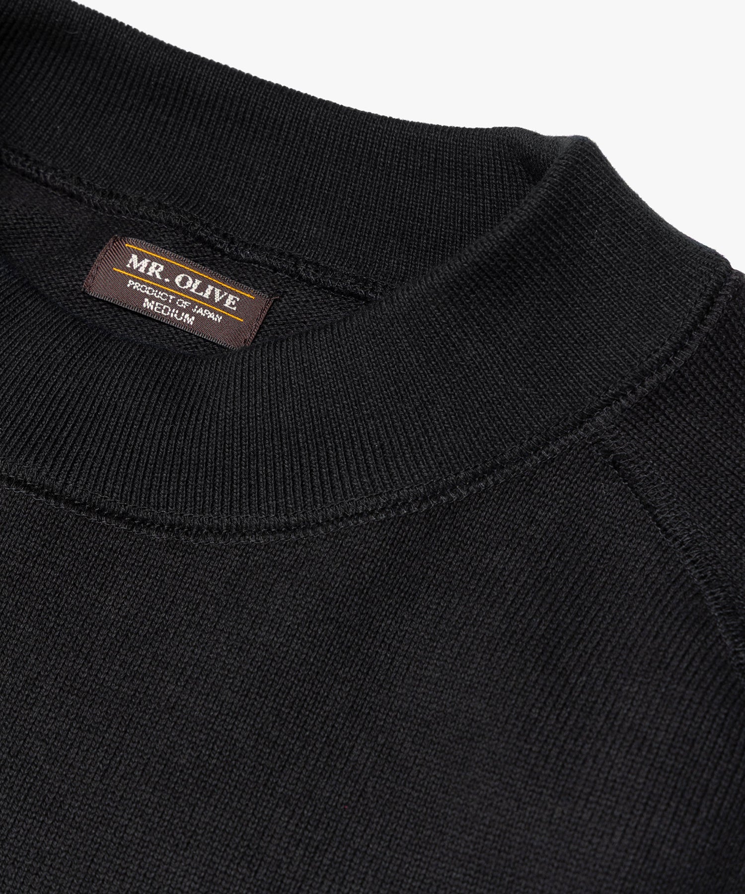 【予約商品】HEAVY-DUTY COTTON / FLAT SEAMER BOTTLE NECK JERSEY /M263120