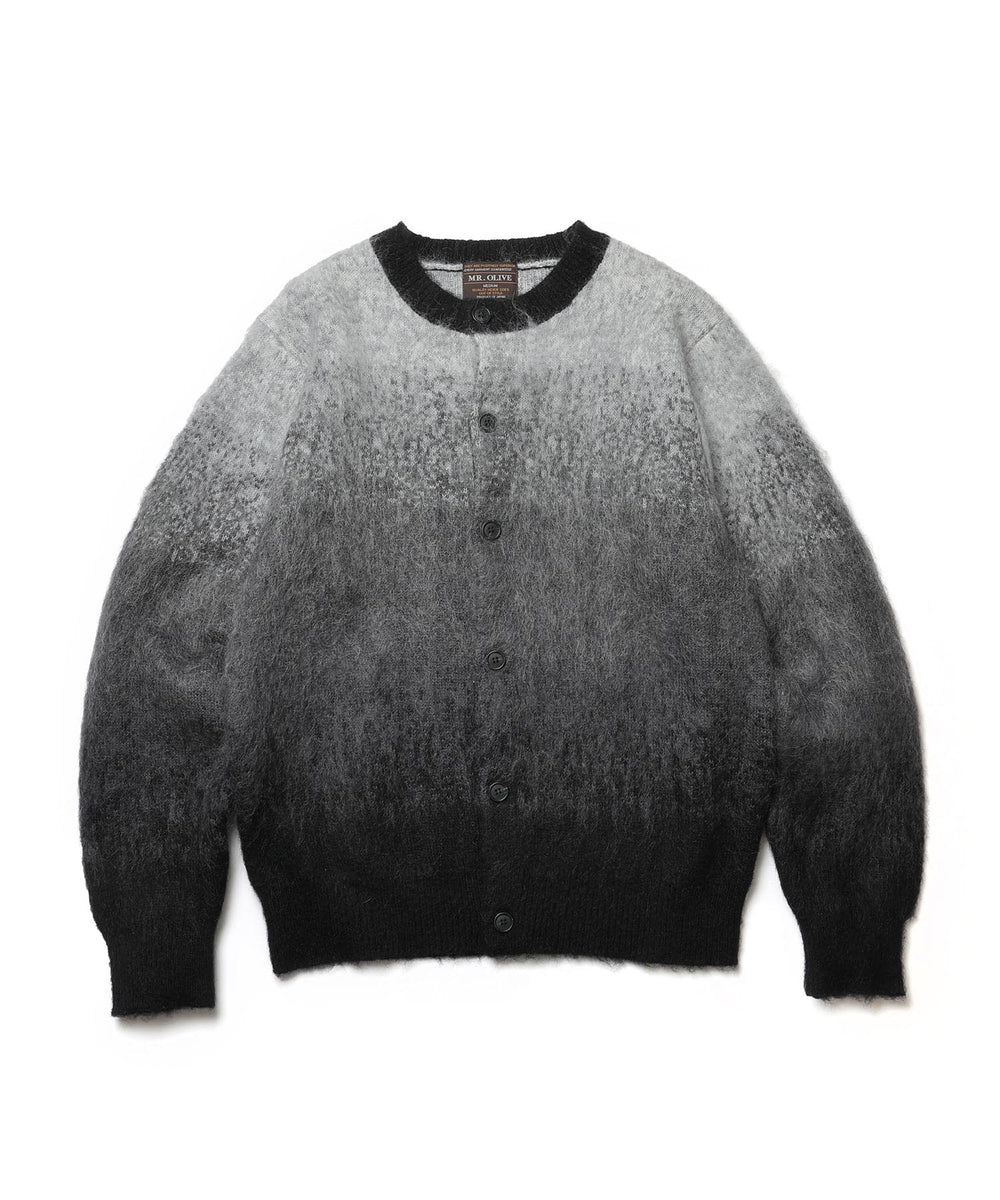 GRADATION MOHAIR KNIT / 6-BUTTON CARDIGAN / M253139