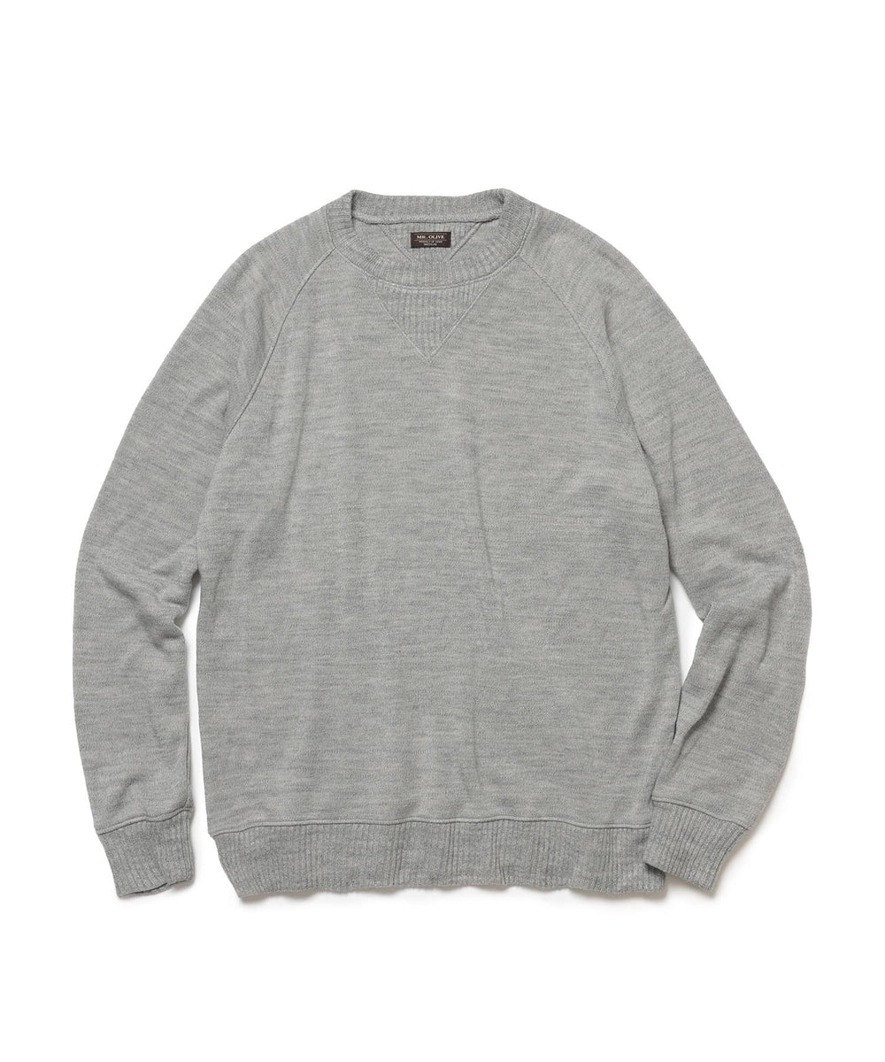 BULKY SMOOTH KNIT / GUSSET SHIRT / M253128