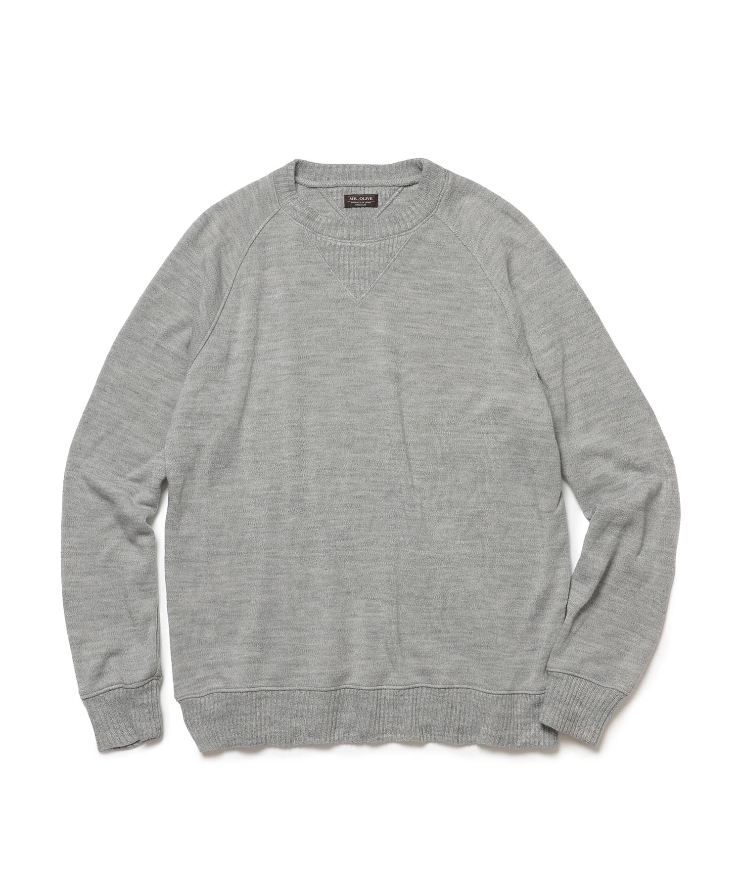 BULKY SMOOTH KNIT / GUSSET SHIRT / M253128