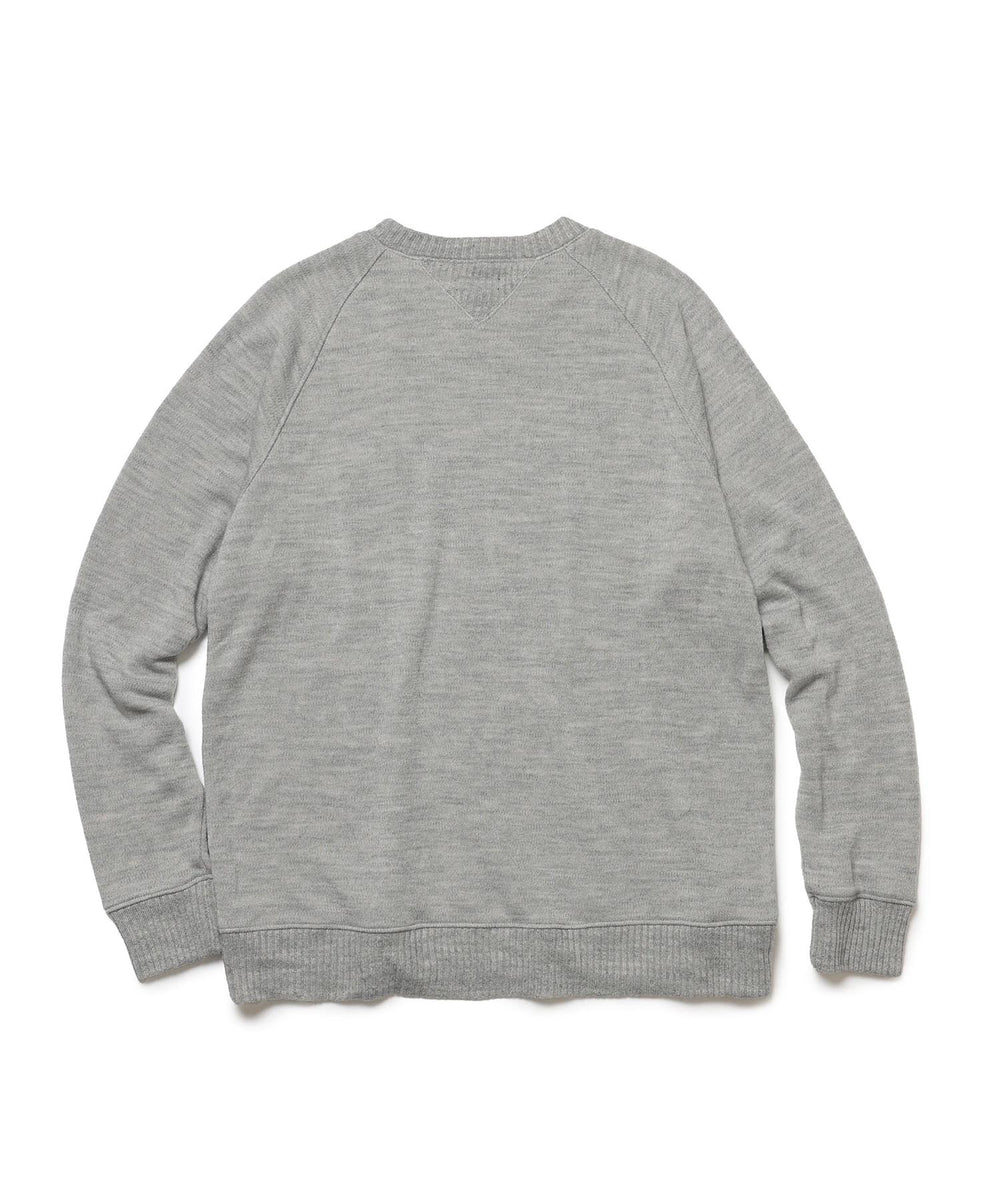 BULKY SMOOTH KNIT / GUSSET SHIRT / M253128