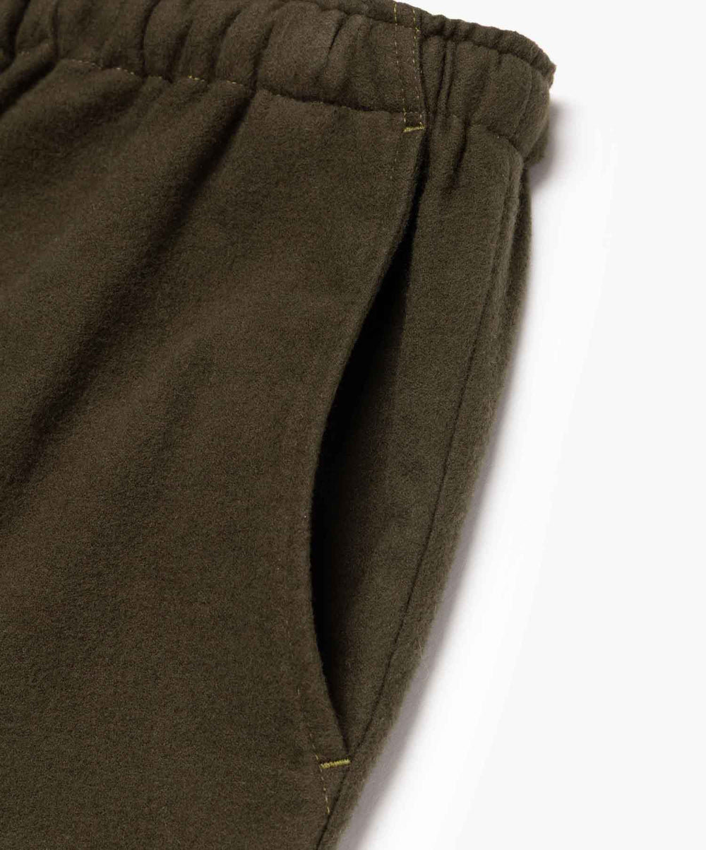 【予約商品】AIRY BRUSHED SATIN / DRAWSTRING TAPERED PANTS /M263129