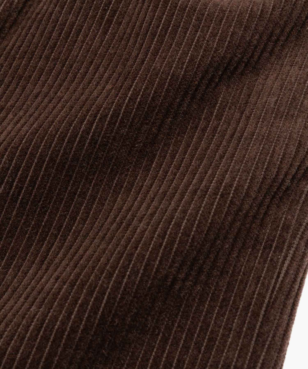 【予約商品】WIDE WALE CORDUROY / BELTED RELAX TAPERED PANTS /M263130