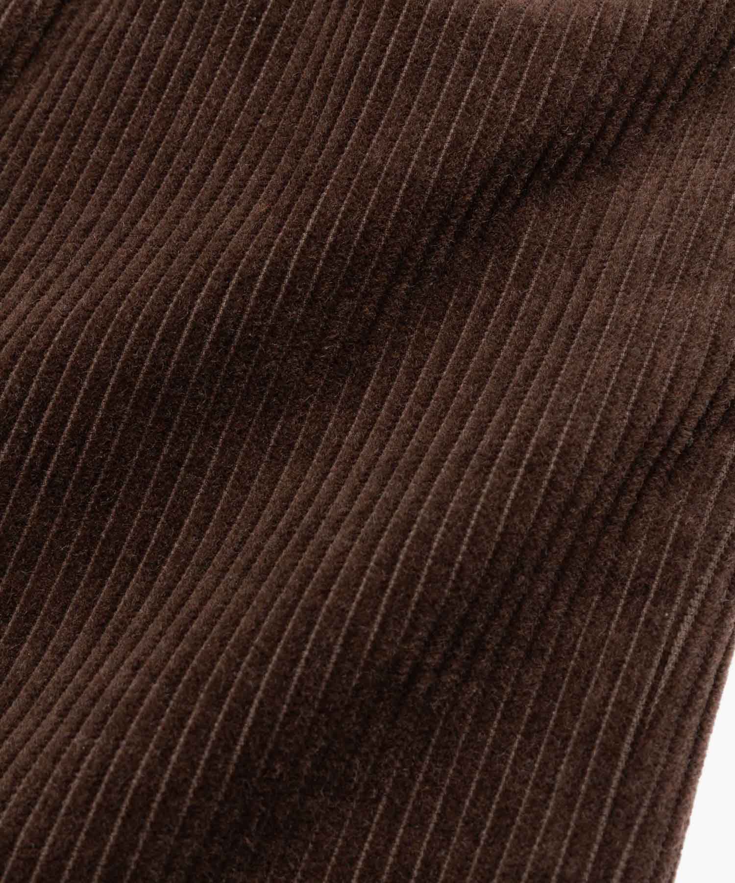 【予約商品】WIDE WALE CORDUROY / BELTED RELAX TAPERED PANTS /M263130