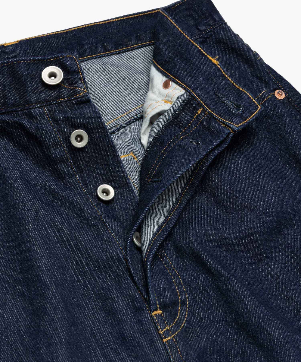 【予約商品】10oz NATURAL SLUB DENIM / WIDE STRIGHT PANTS /M263103