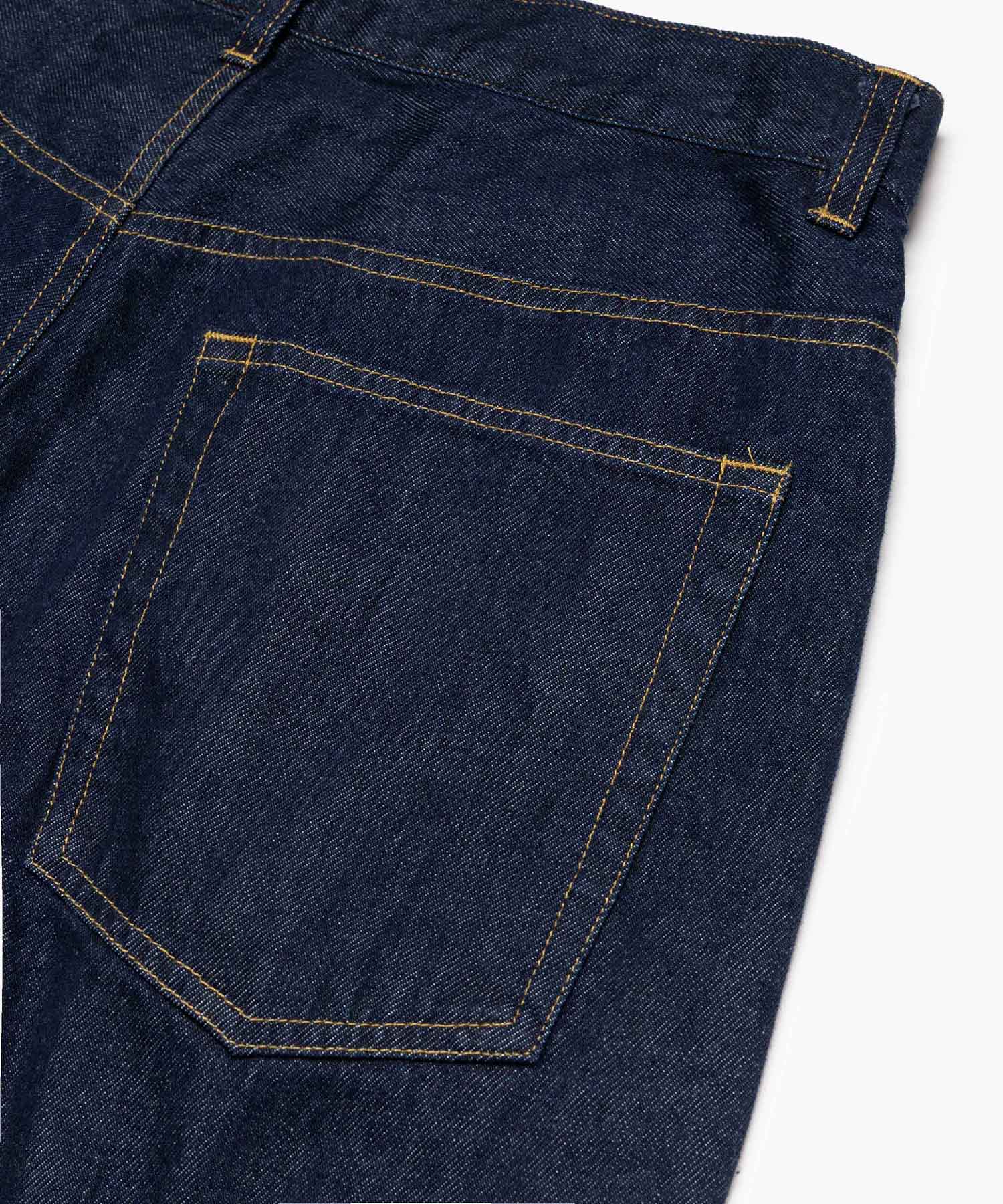 【予約商品】10oz NATURAL SLUB DENIM / WIDE STRIGHT PANTS /M263103