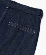 【予約商品】10oz NATURAL SLUB DENIM / BELTED WIDE TAPERD PANTS /M263104