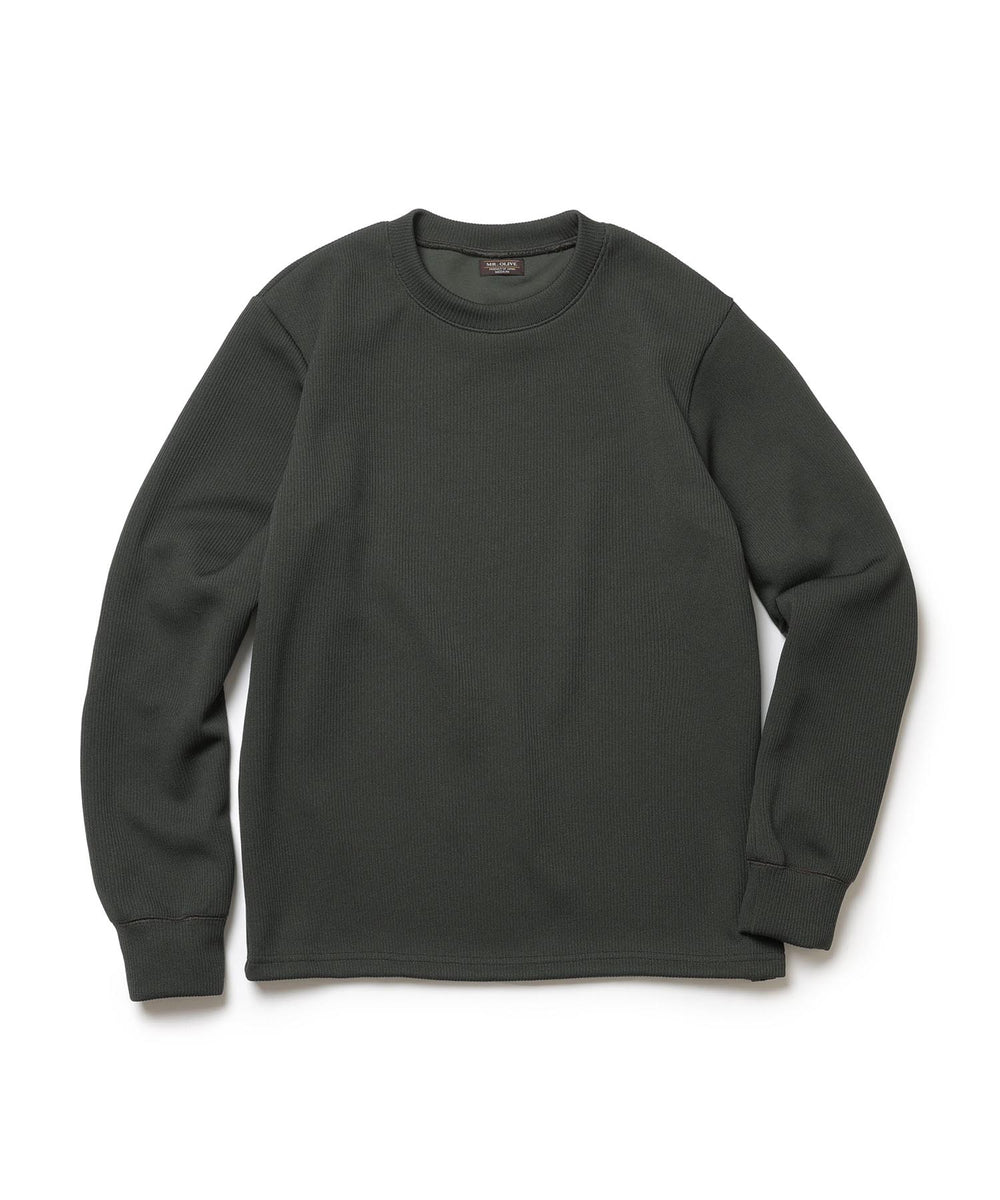 AZE POLYESTER / ELBOW PATCH SHIRT / M253127