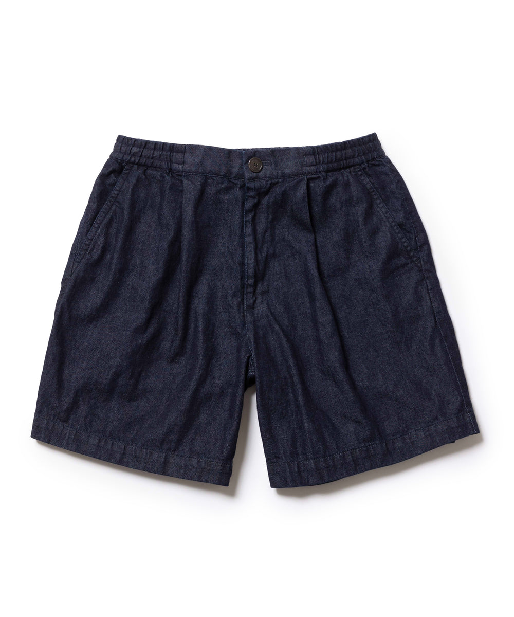 RINSE WASH 8oz DENIM / ONE TACK SHORTS