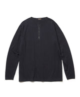 88/12 VINTAGE MATERIAL / 10-BUTTON HENLEY NECK SHIRT / M253113