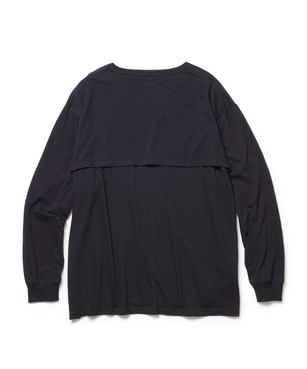 88/12 VINTAGE MATERIAL / VENTILATION L/S T-SHIRT / M253112