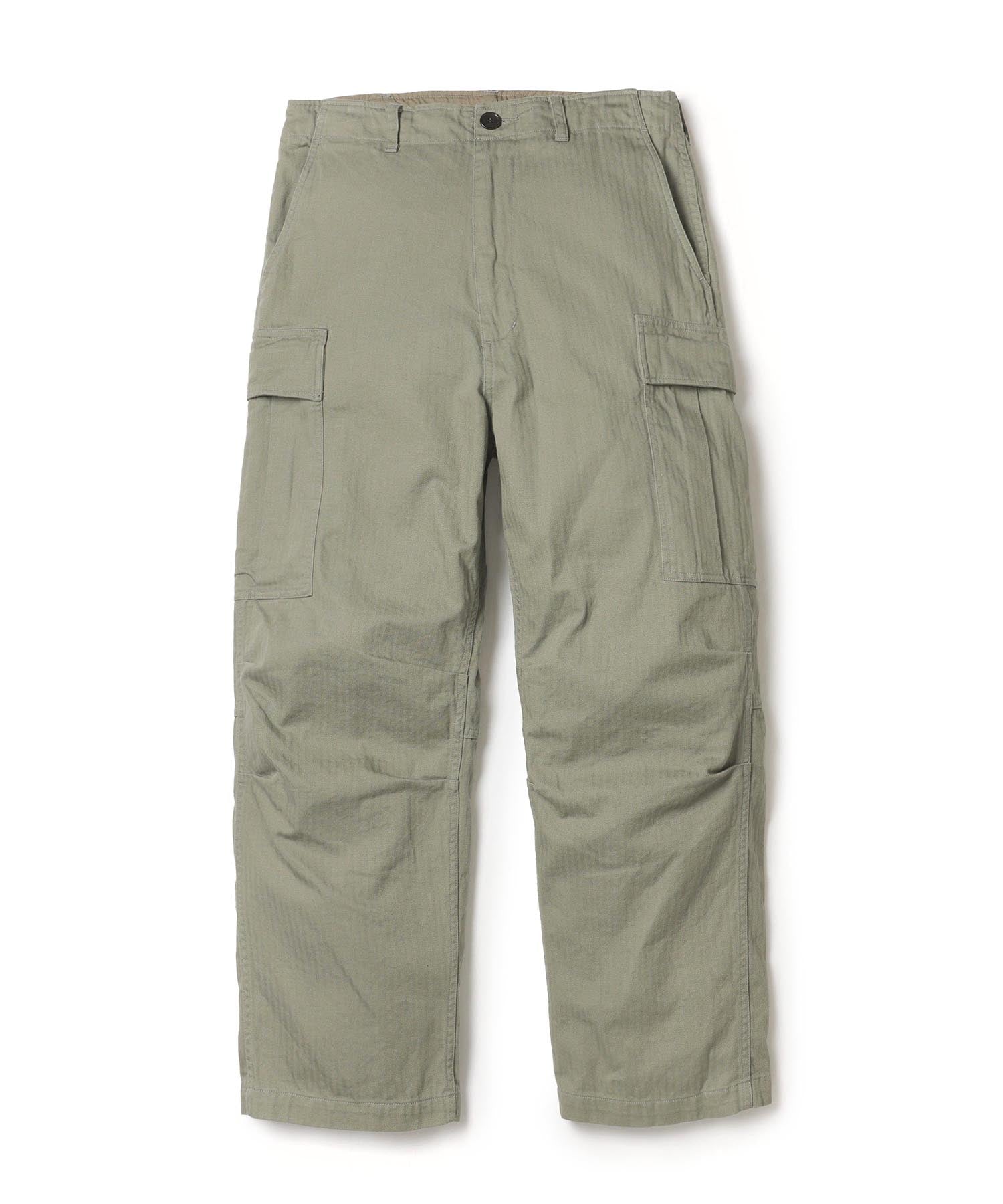 US NAVY HERRINGBONE / M-65 FIELD CARGO PANTS / M253117