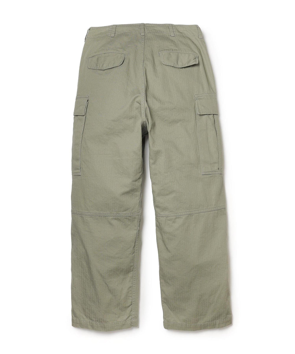 US NAVY HERRINGBONE / M-65 FIELD CARGO PANTS / M253117