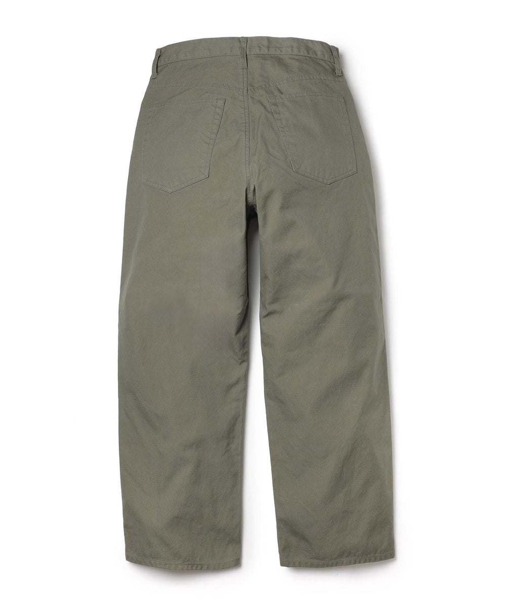 GERMAN DUCK / WASHED WIDE STRIGHT PANTS / M253110