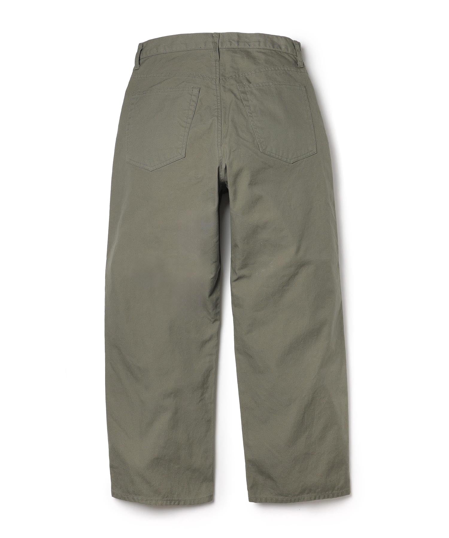 GERMAN DUCK / WASHED WIDE STRIGHT PANTS / M253110
