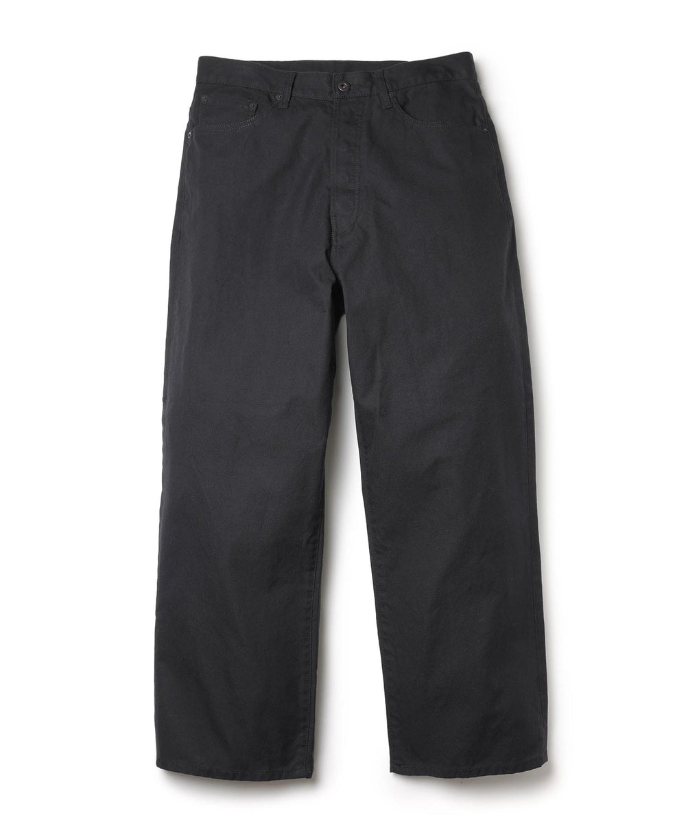 GERMAN DUCK / WASHED WIDE STRIGHT PANTS / M253110