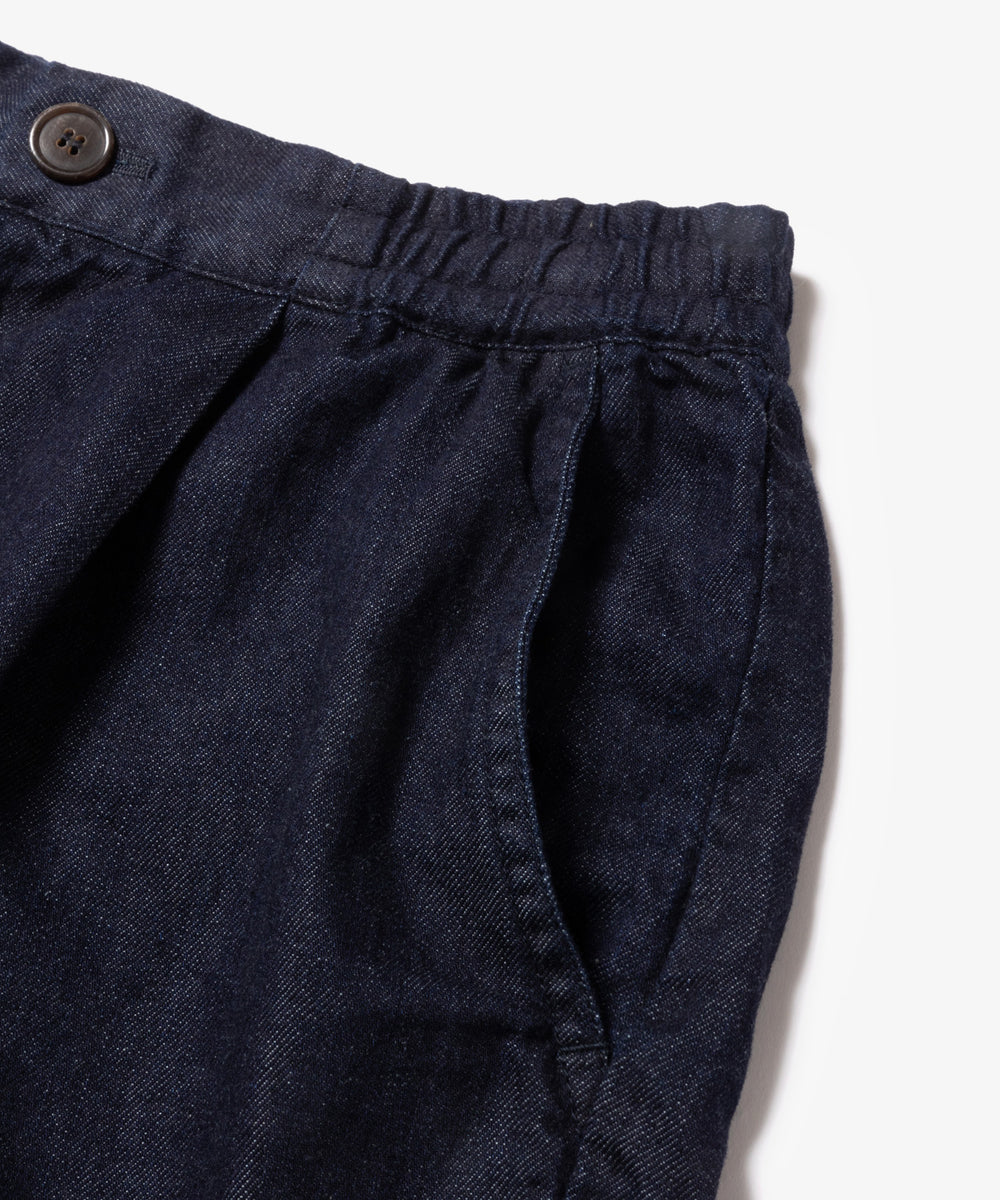 RINSE WASH 8oz DENIM / ONE TACK SHORTS