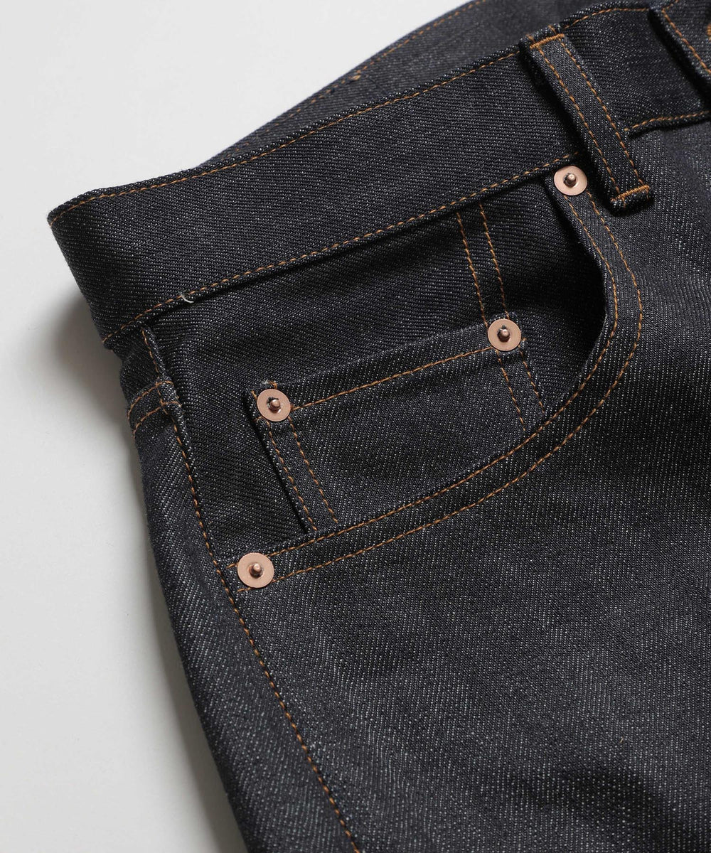 14oz SELVAGE DENIM / RIGID STANDARD STRAIGHT JEANS / M253107