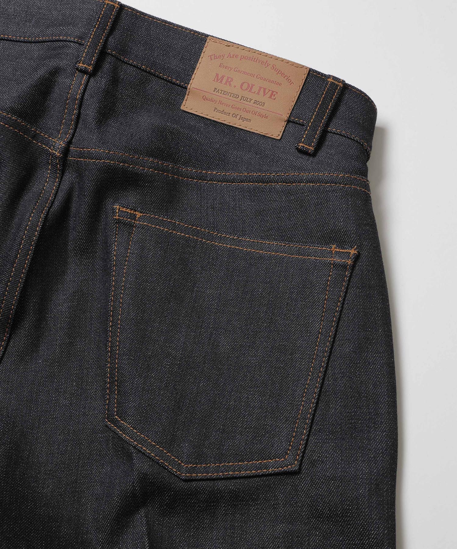 14oz SELVAGE DENIM / RIGID STANDARD STRAIGHT JEANS / M253107
