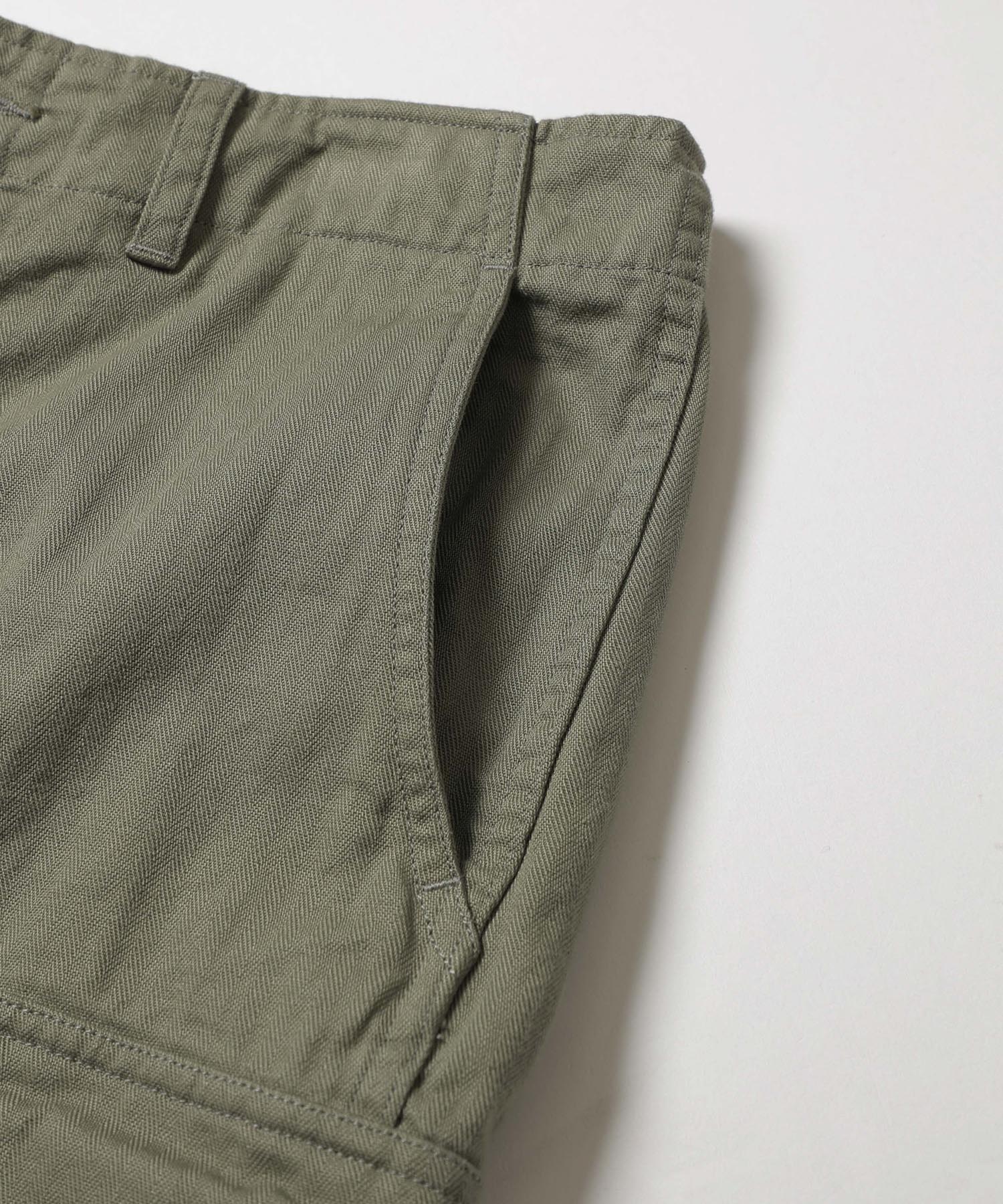 US NAVY HERRINGBONE / M-65 FIELD CARGO PANTS / M253117