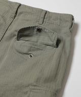 US NAVY HERRINGBONE / M-65 FIELD CARGO PANTS / M253117