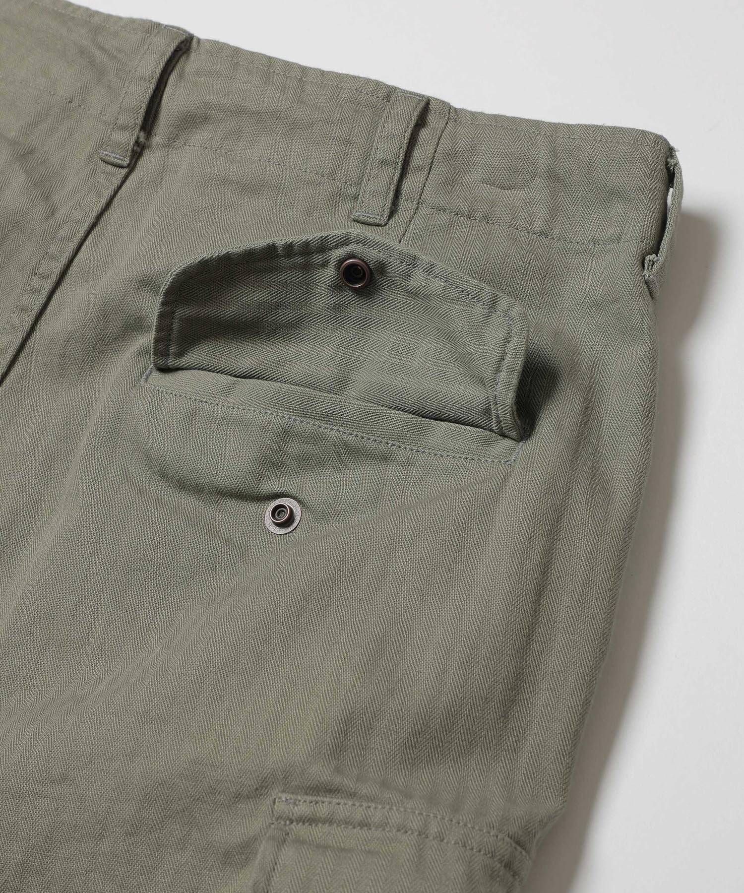 US NAVY HERRINGBONE / M-65 FIELD CARGO PANTS / M253117