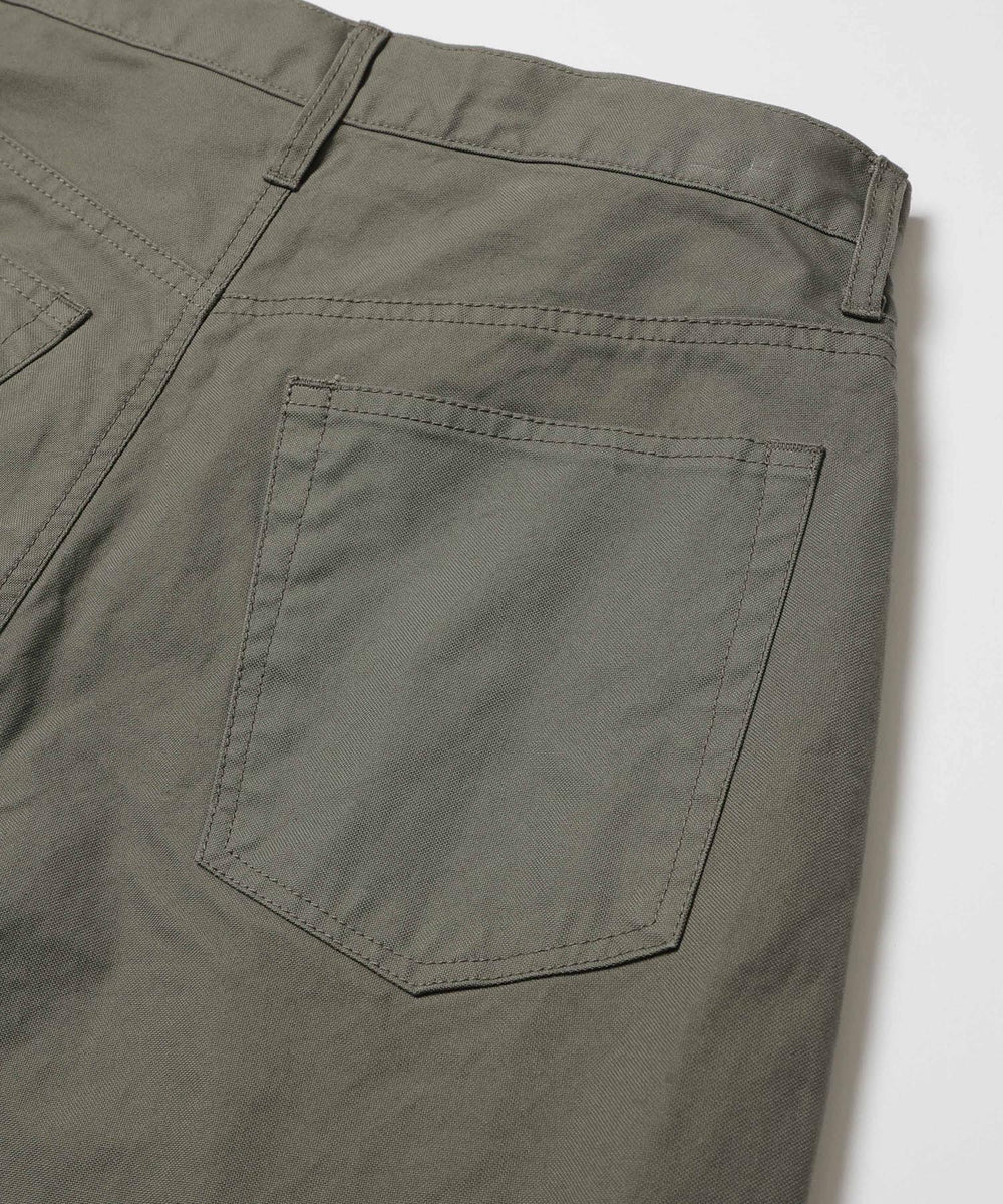 GERMAN DUCK / WASHED WIDE STRIGHT PANTS / M253110