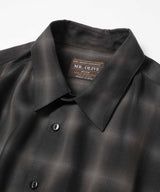 TENCEL CHECK / SQUARE REGULAR COLLAR SHIRT / M253102