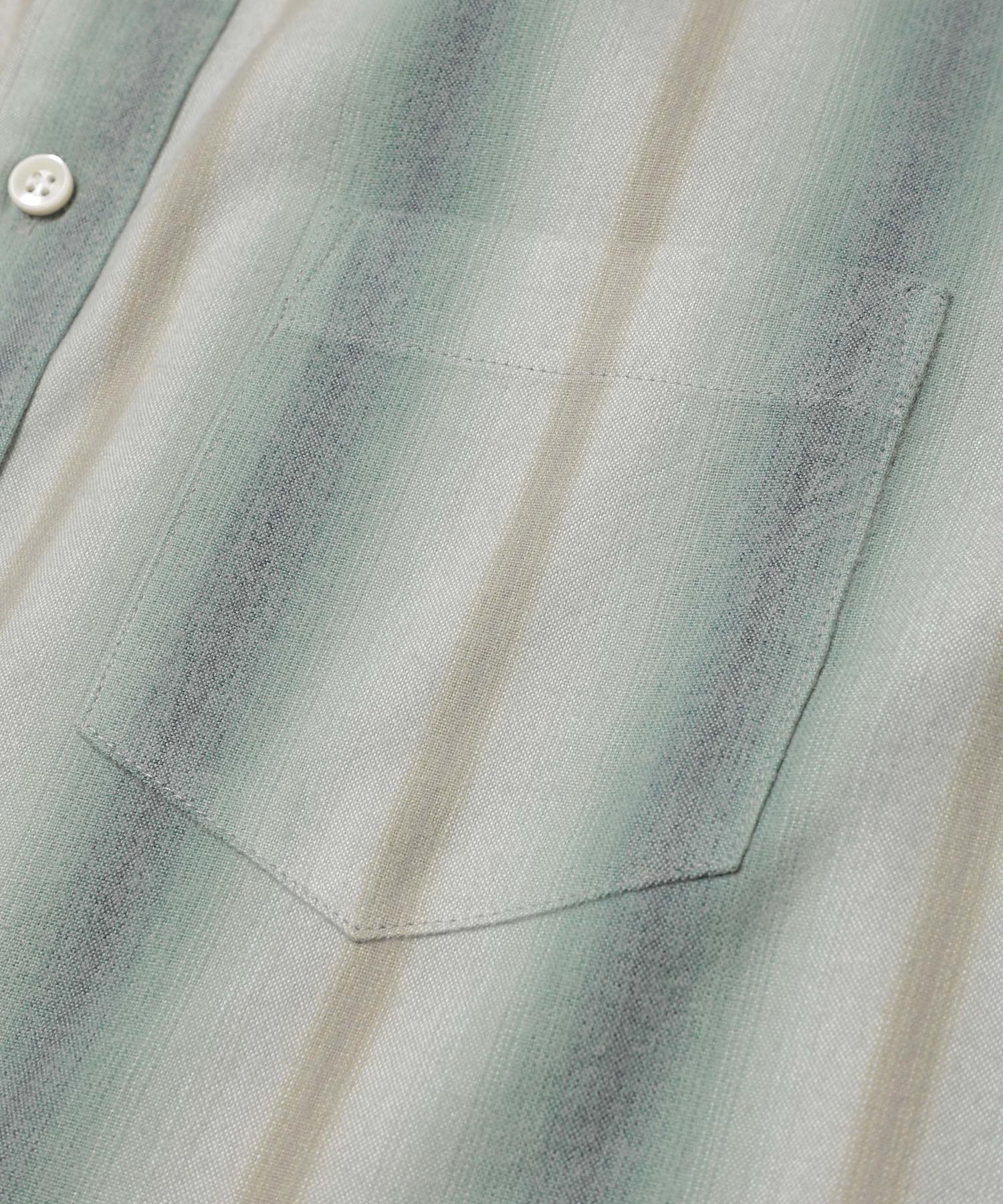 VINTAGE RAYON STRIPE / REGULAR COLLAR SHIRT / M253103