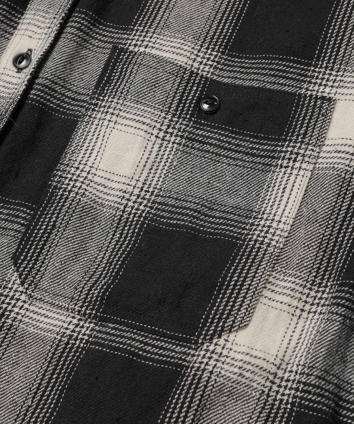 OMBRE CHECK NEL / WORK SHIRT / M253120