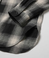 OMBRE CHECK NEL / WORK SHIRT / M253120