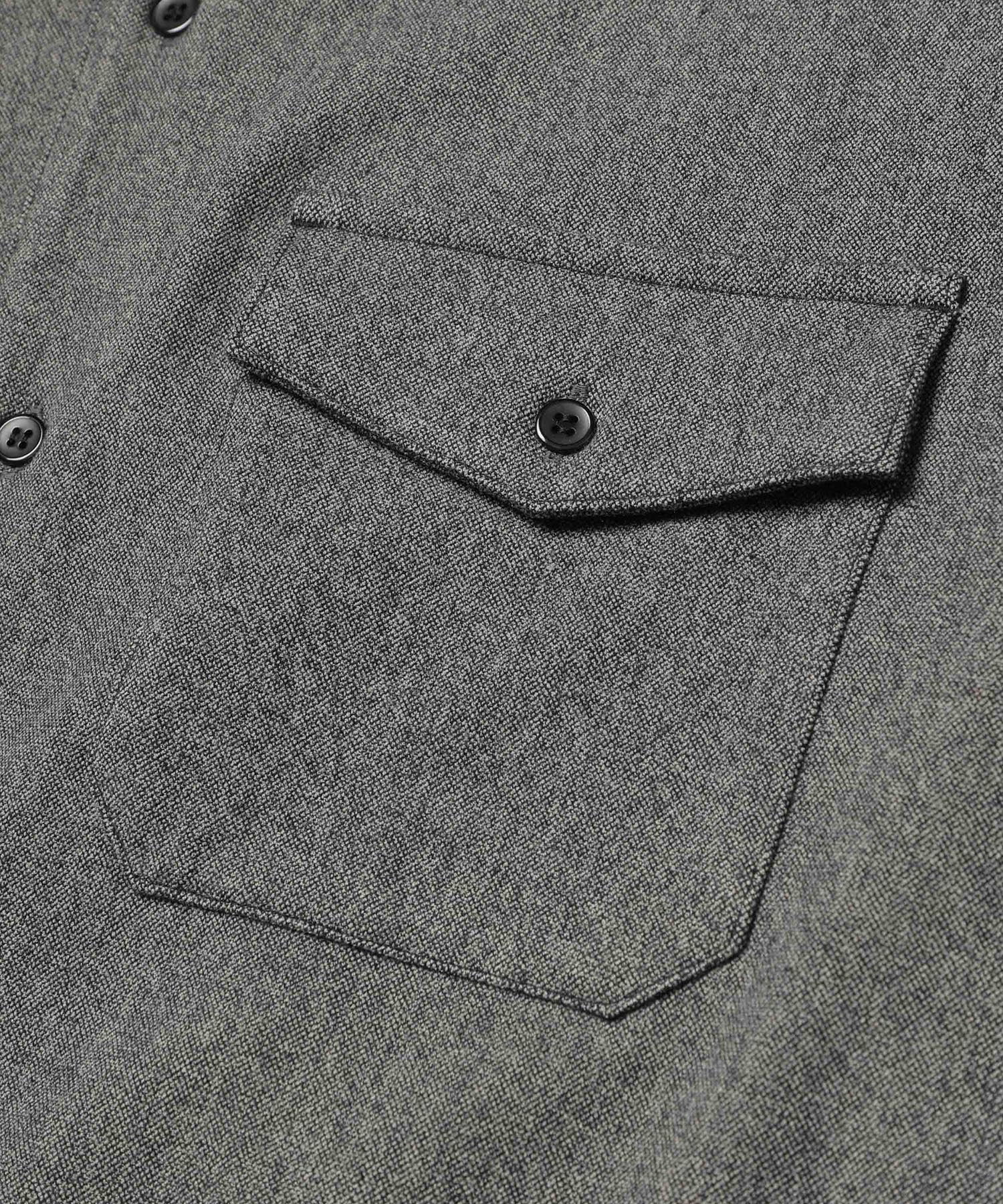 PEACHSKIN STRETCH GABARDINE / CPO SHIRT / M253118