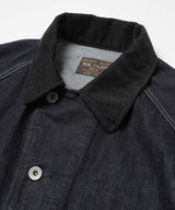RINSE WASH 12oz CRUNCH DEINIM / 5-BUTTON COVERALL / M253114