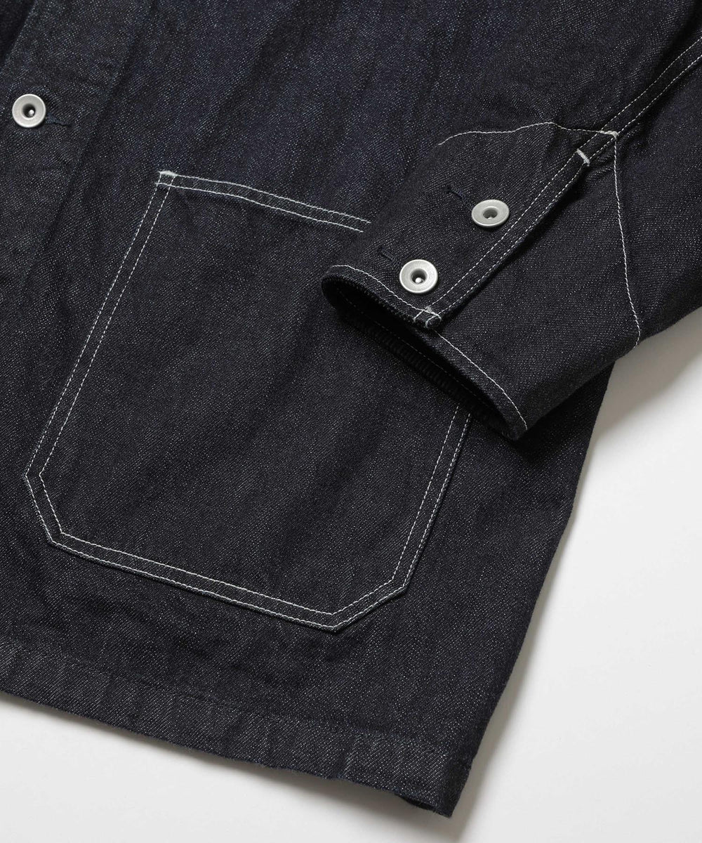 RINSE WASH 12oz CRUNCH DEINIM / 5-BUTTON COVERALL / M253114