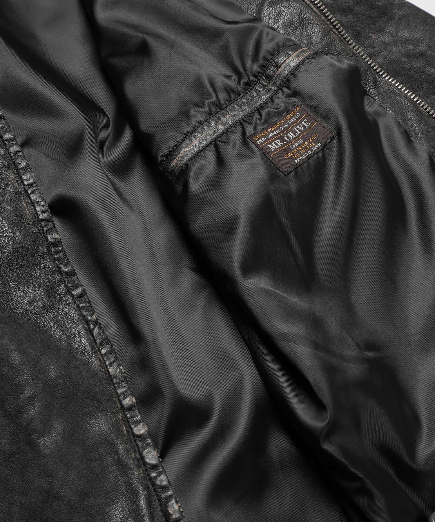 VINTAGE CRAFT SHEEP LEATHER / OVERSIZE RIDERS / M253122