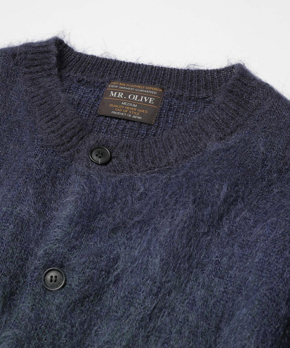 GRADATION MOHAIR KNIT / 6-BUTTON CARDIGAN / M253139