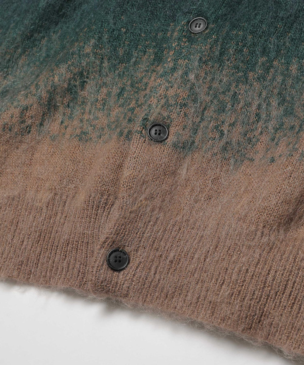 GRADATION MOHAIR KNIT / 6-BUTTON CARDIGAN / M253139