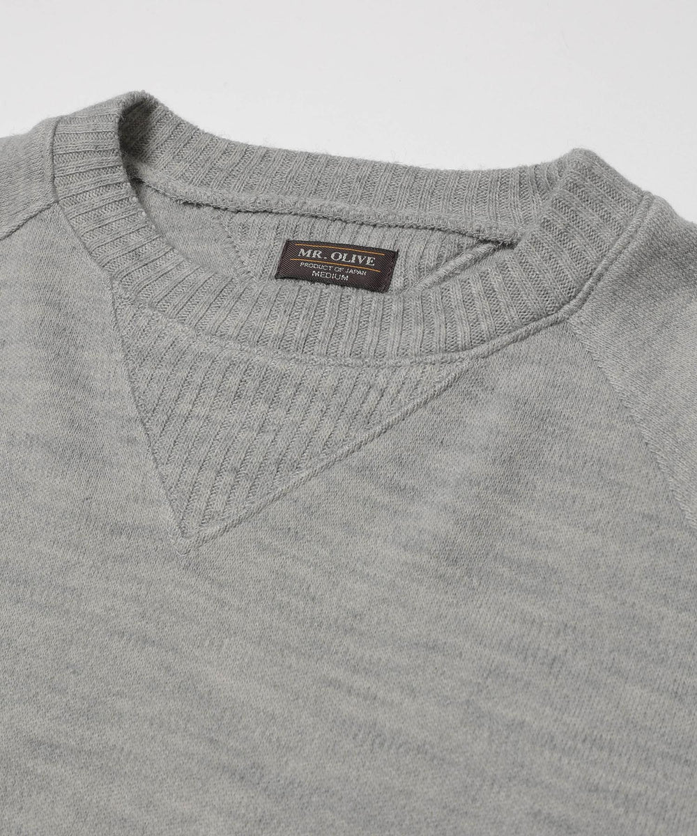 BULKY SMOOTH KNIT / GUSSET SHIRT / M253128
