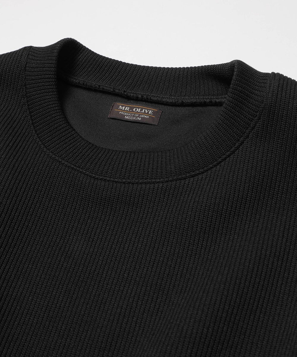 AZE POLYESTER / ELBOW PATCH SHIRT / M253127