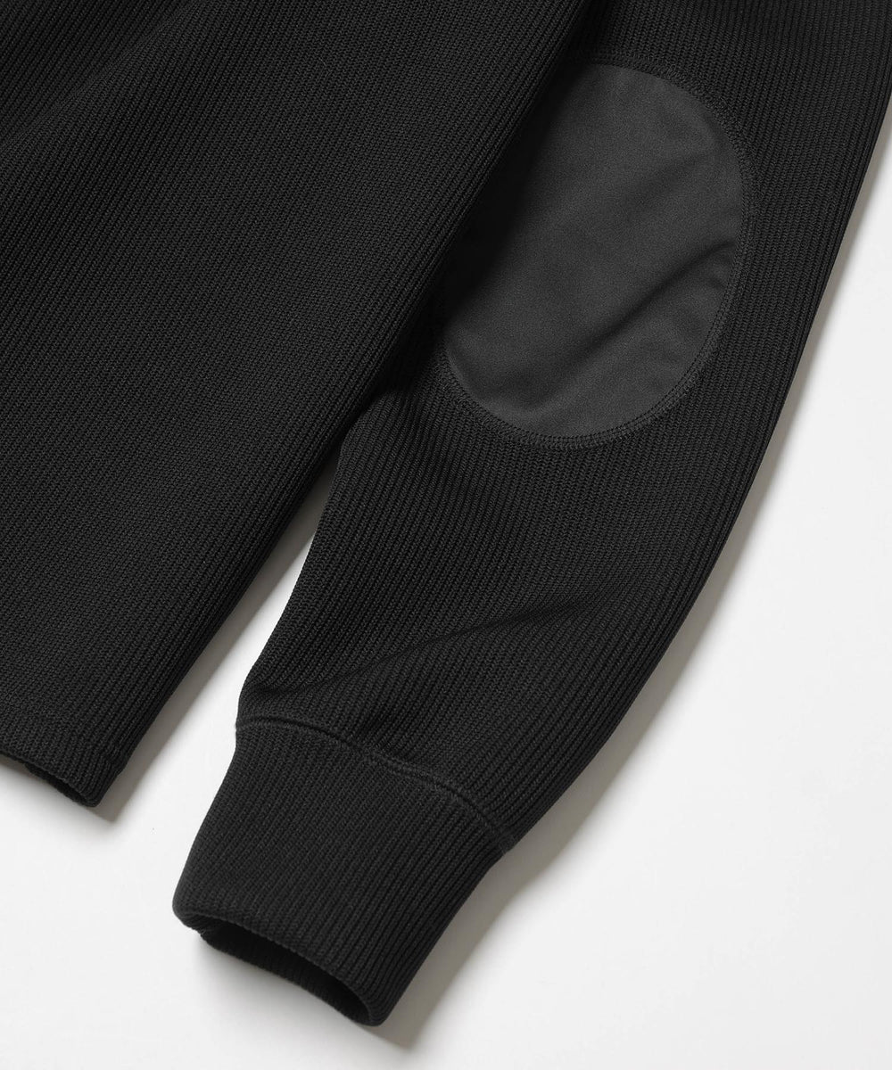 AZE POLYESTER / ELBOW PATCH SHIRT / M253127