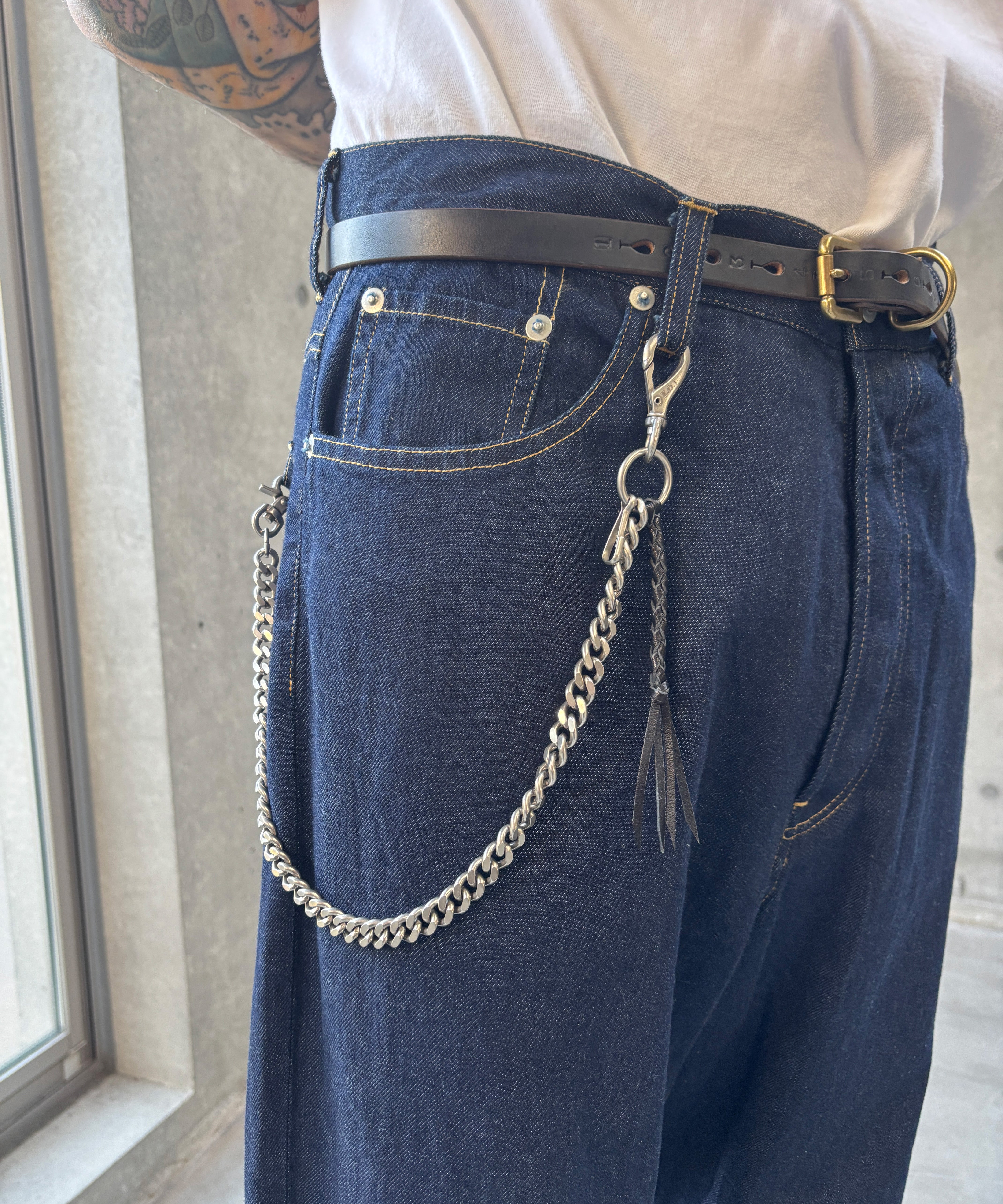 予約商品】WALLET BRASS CURB CHAIN / ME369 – MR.OLIVE ONLINE STORE