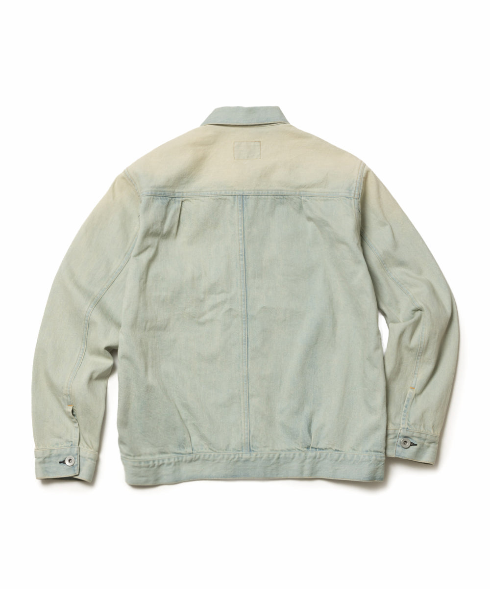 HAND CRAFT BLEACH DENIM / TYPE-1 G-JACKET