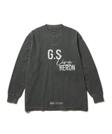 USED 17/1 EMERALD COTTON / GSH PRINT L/S T-SHIRT