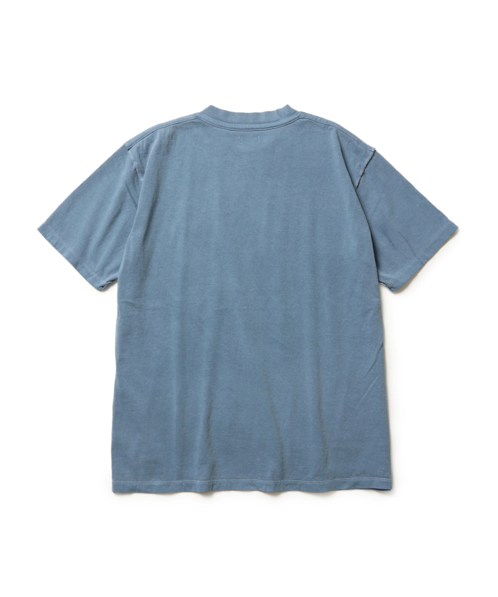 USED 17/1 EMERALD COTTON / EMBROIDERY S/S T-SHIRT