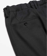 MR.OLIVE / RETORO POLYESTER TWILL / EASY ONE PLEATS STA-PREST TAPERED PANTS / M-222120