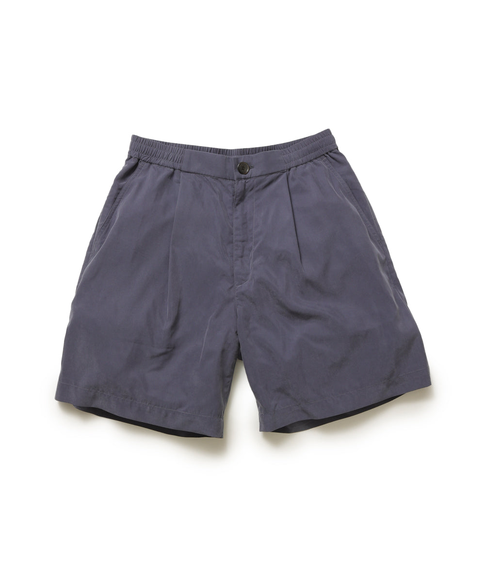 T/R POWDER CLOTH / ONE TACK SHORTS