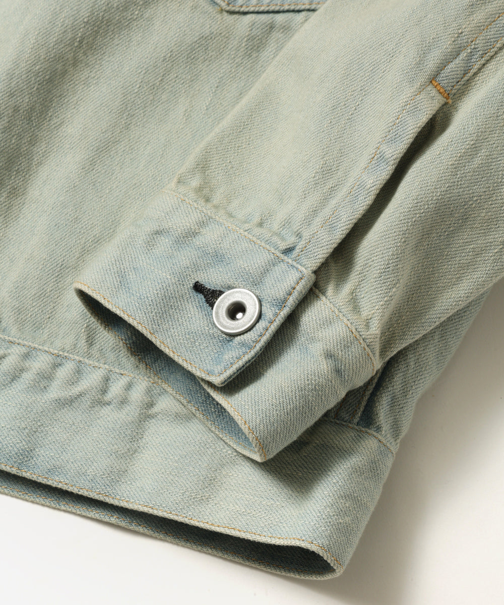 HAND CRAFT BLEACH DENIM / TYPE-1 G-JACKET